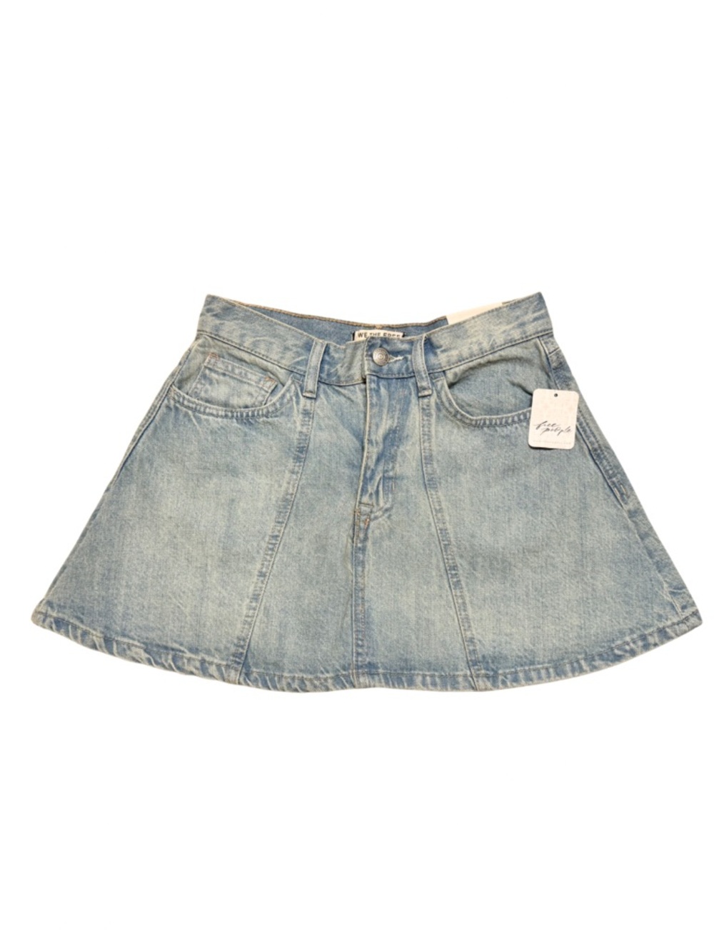 We The Free Hometown Denim Mini Skirt